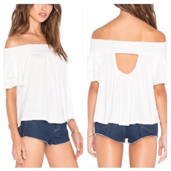 Free People Santorini Off The Shoulder Top - Picture 5 of 5